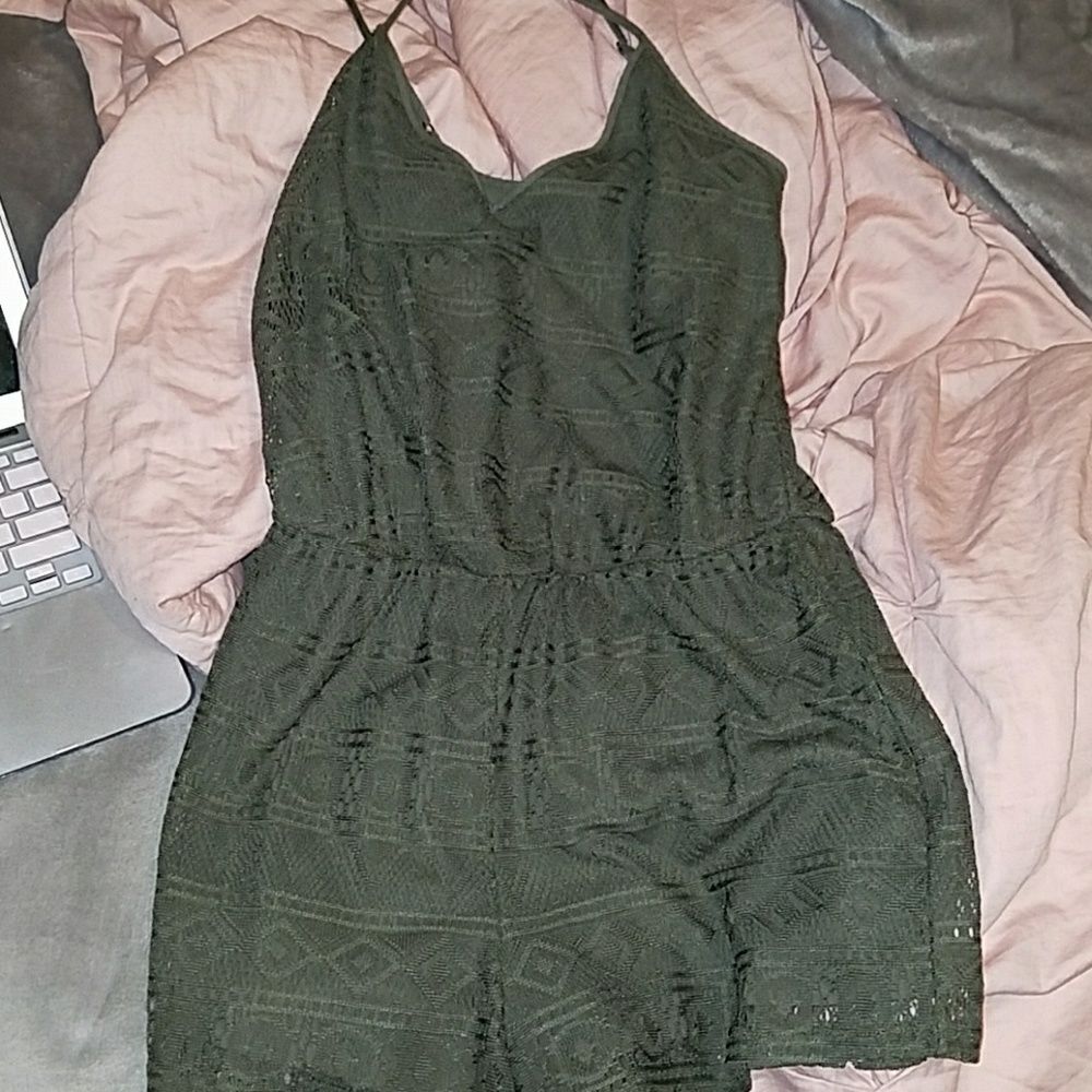 Green romper